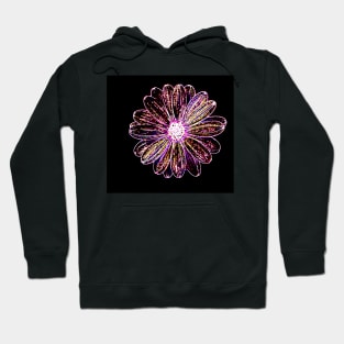 Neon Flower Hoodie